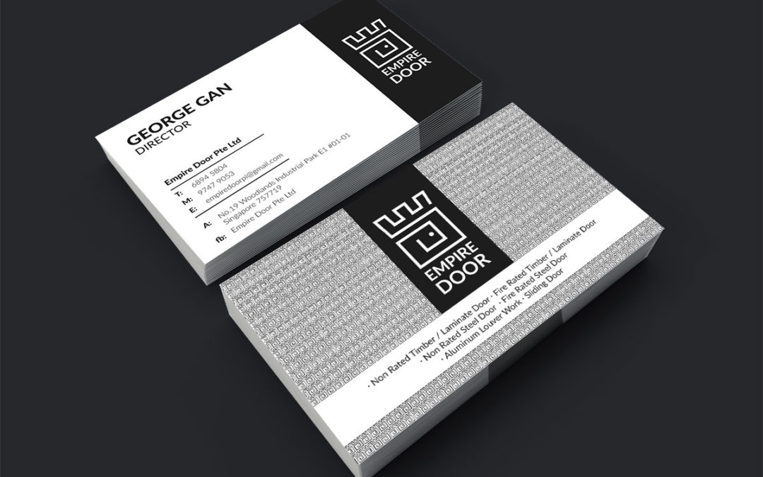 Logo and Business Card Design for Empire Door
