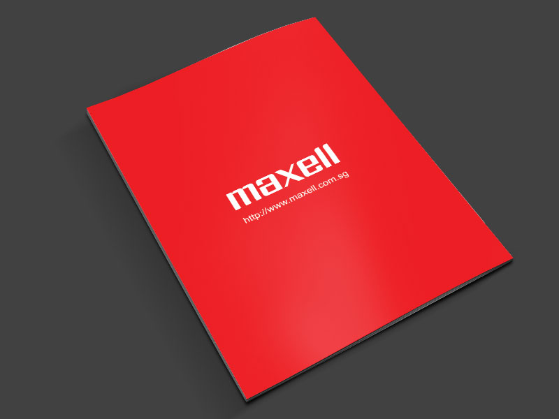 Product Catalogue for Maxell Asia (S) Pte Ltd
